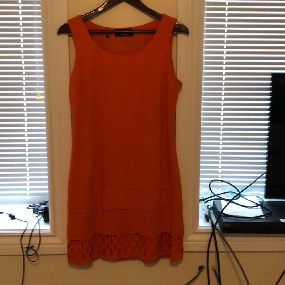 Orange dress